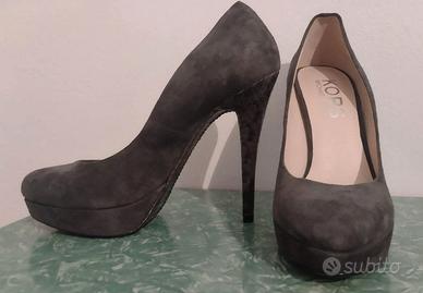 Decollete Scamosciata grigia Michael Kors