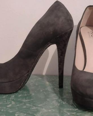 Decollete Scamosciata grigia Michael Kors