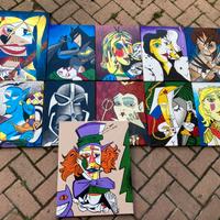 Quadri Cartoon Cubismo by Ram's Art