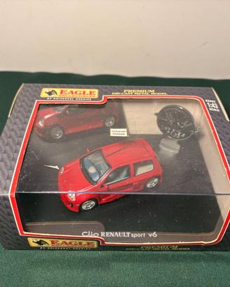 Renault Clio V6 1:43 by Eagle Collectibles 🇫🇷✨