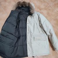 Cappotto uomo parka, taglia 54 double face