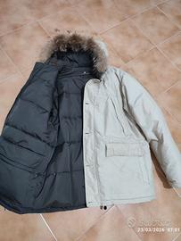 Cappotto uomo parka, taglia 54 double face