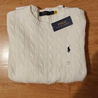 Maglione Ralph Lauren bianco