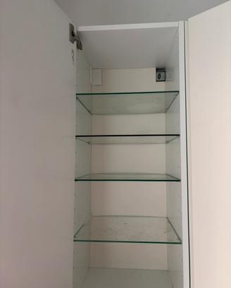 Pensile da cucina bianco IKEA con 3 ante
