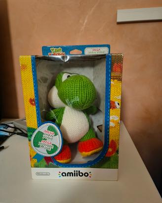 Amiibo Mega Yarn Yoshi NUOVO SIGILLATO