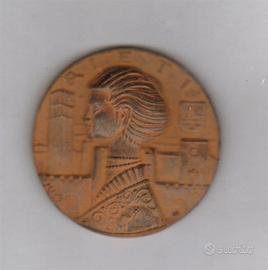 Medaglia in bronzo per la Citta' di Rieti , 1978