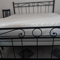 Letto matrimoniale “Tevere”  in ferro battuto.