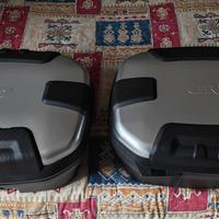 Coppia Valigie Givi Trekker TRK35 Monokey