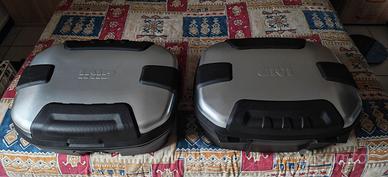 Coppia Valigie Givi Trekker TRK35 Monokey