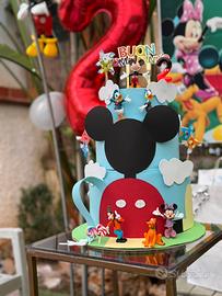 Torta scenografica Topolino