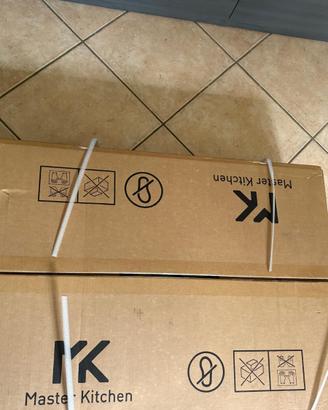 Frigo a incasso e piano cottura