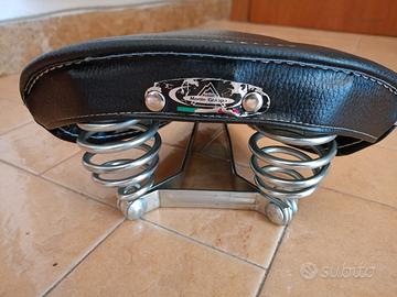 Sella Vintage Montegrappa In Vero Cuoio - Modello 1990 Oxford Club, Colore Nero