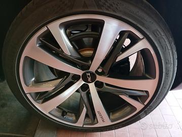 set 4 cerchi lega 19" x Peugeot RCZ 