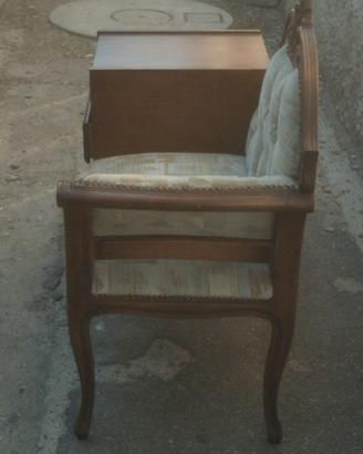 divanetto porta telefono anni 70
