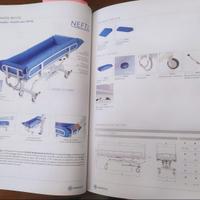 barella-doccia per disabili/anziani allettati