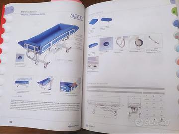 barella-doccia per disabili/anziani allettati