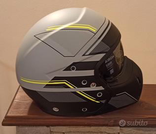Casco Airoh "two in one" J110 carbonio