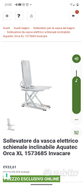 DUE SOLLEVATORI X DISABILI.ANTANI+aquatec Orca XL
