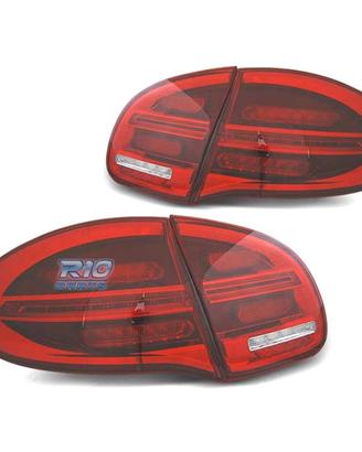 FANALI PORSCHE CAYENNE 10-15 A LED COMPLETI A BARR