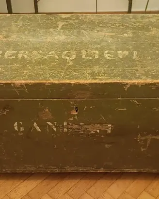 Baule Militare Originale Seconda Guerra Mondiale