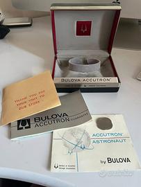 Scatola Bulova Accutron Astroaut Ful Set Rara
