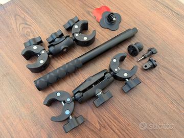Kit Accessori Bundle Moto Selfie Stick Invisibile