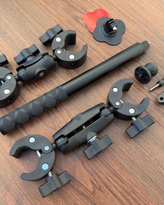 Kit Accessori Bundle Moto Selfie Stick Invisibile