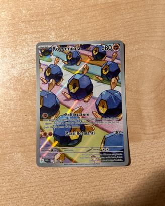 Roggenrola Illustrazione Rara IT 127/086