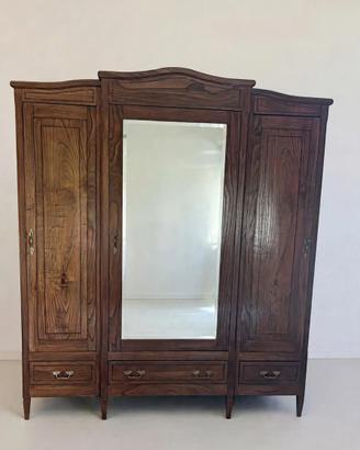 Armadio antico legno massello noce Infernetto