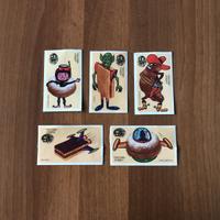 Figurine adesive "Vecchio Forno" anni 1980