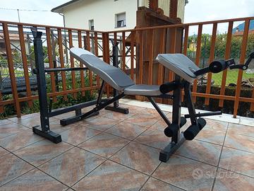 Panca palestra regolabile 