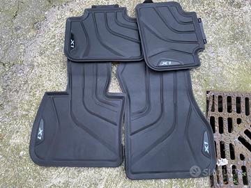 Set 4 tappeti gomma originali BMW X1