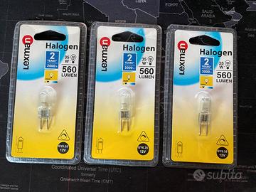 Lampadine alogene Lexman 50w 560 lumen