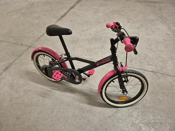 Bicicletta BTWIN bambina 3-6 anni 16 pollici