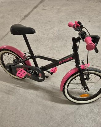 Bicicletta BTWIN bambina 3-6 anni 16 pollici