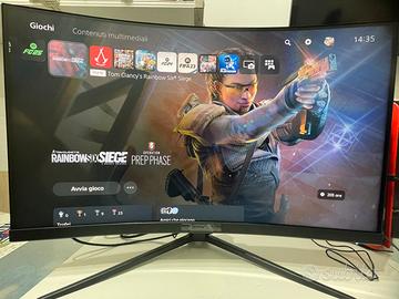 Monitor Gaming MSI G32C4X 31,5” 250 Hz Curvo
