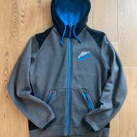 Nike Felpa Zip Grigia