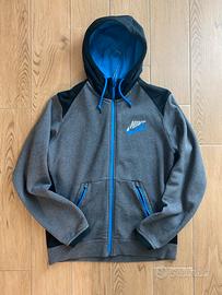 Nike Felpa Zip Grigia