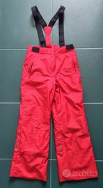 Pantaloni sci neve impermeabili Decathlon Ragazzo