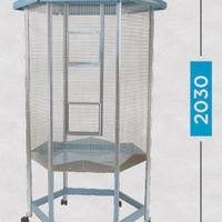 Voliera esagonale da esterno