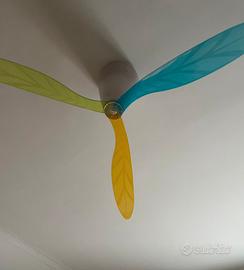 Ventilatore Luce Plan multicolore