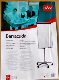 Lavagna portablocco professionale con rotelle Nobo