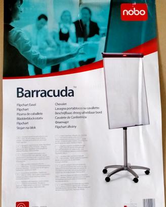 Lavagna portablocco professionale con rotelle Nobo