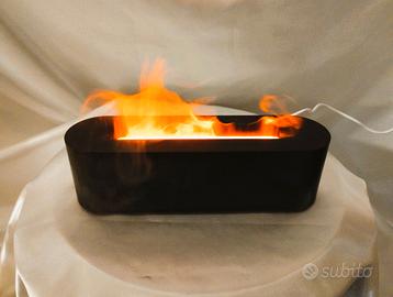 Diffusore oli essenziali con effetto fiamma