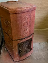 Antica stufa terracotta IRSICA