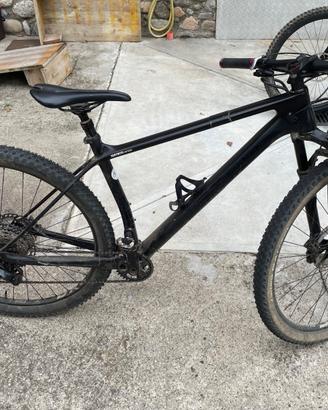 Bicicletta MTB front cross-country, 29”, carbonio