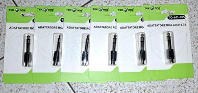 Adattatore RCA/Jack 6.35