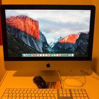 iMac 21”, anno 2015, 2TB HDD, disco O.S. originale