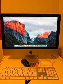 iMac 21”, anno 2015, 2TB HDD, disco O.S. originale