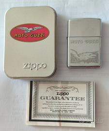 Accendino Zippo collezione Moto Guzzi 